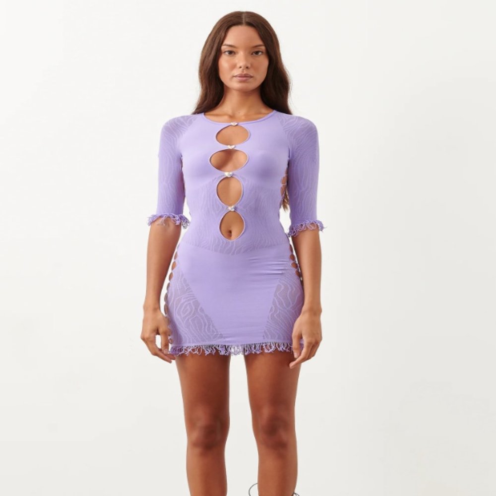 POSTER GIRL Miranda Dress in Lilac
